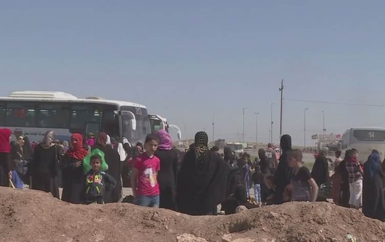 Rêveberiya Xweser: Me pêşwazî li li pêleke nû ya koçberên navxwe yên Sûriyê kir