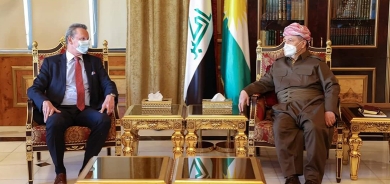 الرئيس بارزاني يستقبل القنصل العام الالماني في اربيل