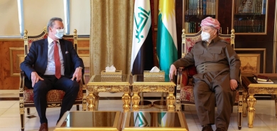 Serok Barzanî û Konsulusê Almanyayê civiyan