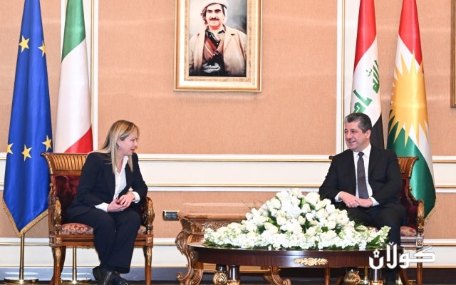 سەرۆک وەزیرانی ئیتاڵیا سەرۆکی حکوومەت بانگهێشتی ئیتاڵیا کرد