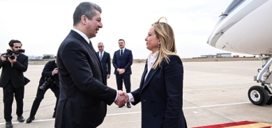 رئيسة الوزراء الإيطالية تشكر مسرور بارزاني: سنواصل دعمنا للعراق وكوردستان