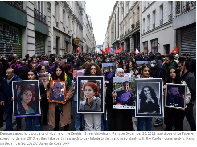 Ankara summons French envoy over 'anti-Turkey propaganda' after attack on Paris Kurds