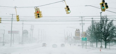 بەفر و كڕێوە لە ئەمریکا ٢٦ کەسی کوشت