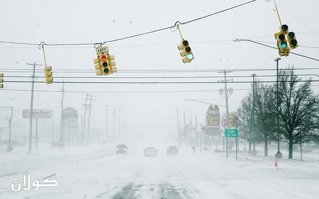 بەفر و كڕێوە لە ئەمریکا ٢٦ کەسی کوشت