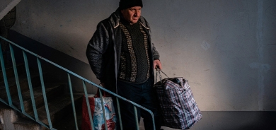 Xelkê Khersonê bajarê xwe bi cih dihêlin