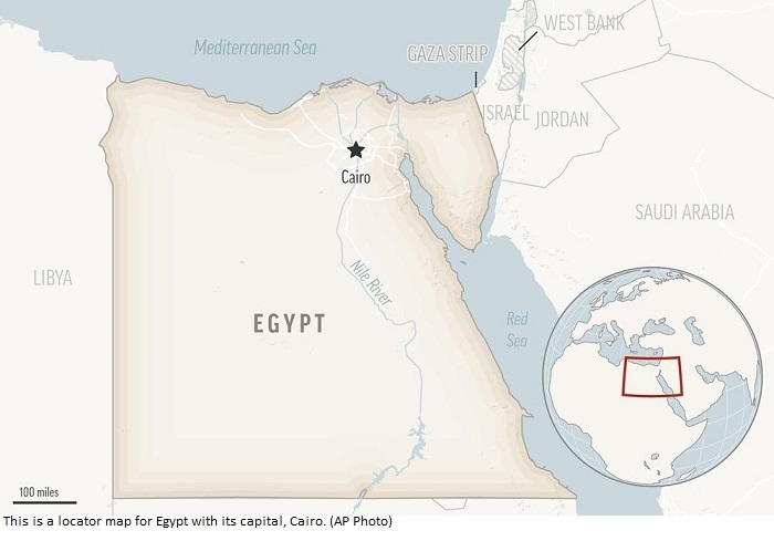 Islamic State claims attack on Egypt police that killed 4