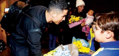 استقبال تاريخي لـ رونالدو ... و{النصر» يقدمه اليوم لجماهيره