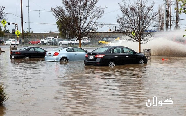 بەهۆی لافاو لە ویلایەتی کالیفۆرنیای ئەمریکا2 کەس گیانیان لەدەستدا