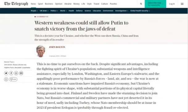 John Bolton: Nabe Erdogan were hilbijartin