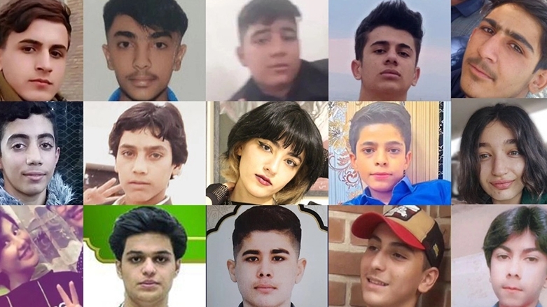 Çalakvanên mafên mirovan ên Îranê: Di xwepêşandanan de nêzî 70 zarok hatin kuştin