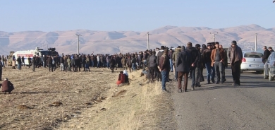 Mîr Perwer li gundê xwe bi xakê hat spartin