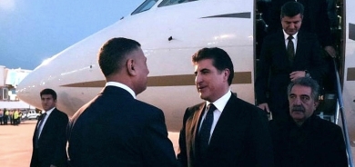 President Nechirvan Barzani attends the opening ceremony of the Gulf Cup