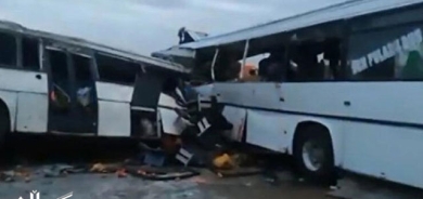 لە ئەنجامی پێکدادانی دوو پاس لە سەنیگال 38 كەس گیانیان لەدەستدا و 78 كەس بریندار بوون