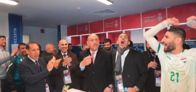 Endamên tîma Îraqê hatin xelat kirin