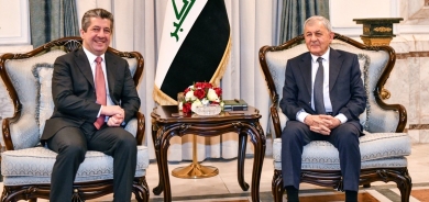 The Prime Minister of the Kurdistan Regional Government (KRG) met with the Iraqi President