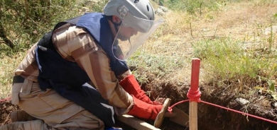 إقليم كوردستان يعلن تطهير مئات آلاف الأمتار من المتفجرات و31 ضحية خلال 2022