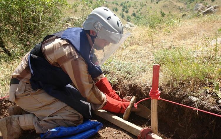 إقليم كوردستان يعلن تطهير مئات آلاف الأمتار من المتفجرات و31 ضحية خلال 2022