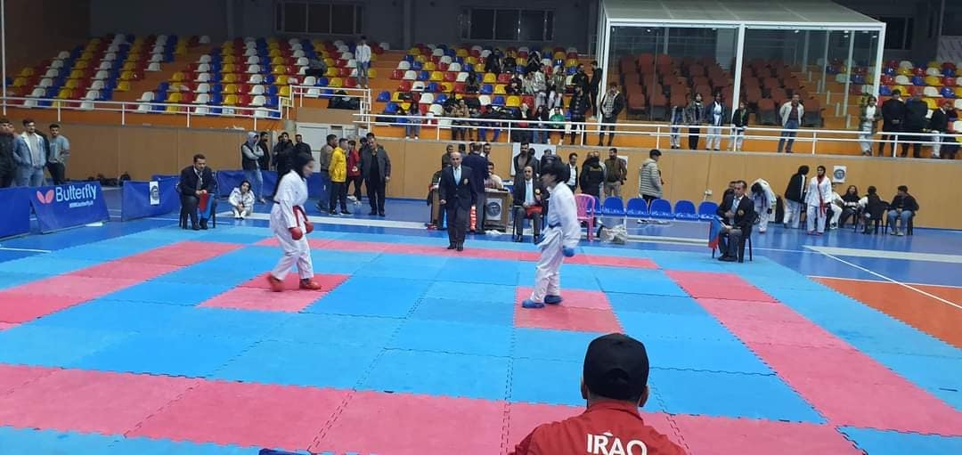 كچانى پێشمه‌رگه‌ى سلێمانى پاڵه‌وانى كاراتێ كوردستان بوون