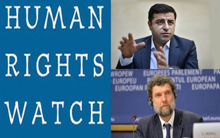 HRW ji bo Demîrtaş û girtiyên siyasî bang li Tirkiyê kir