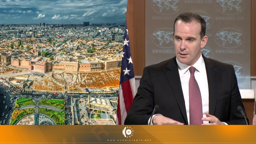 Brett McGurk serdana Hewlêrê dike