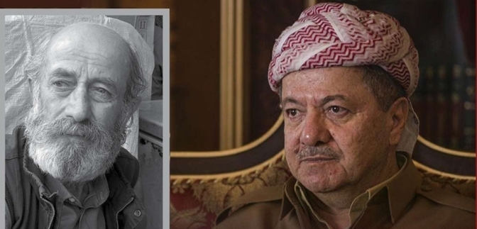 الرئيس بارزاني يعزي بوفاة الفنان عمر جاوشين