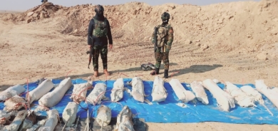 العثور على 1400 كيلو غرام من ‹نترات الأمونيا› شديدة الانفجار في كركوك