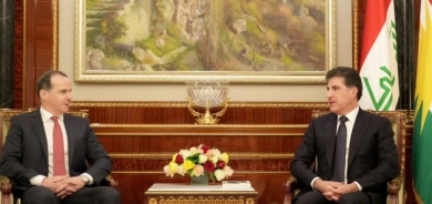 نيجيرفان بارزاني وماكغورك يبحثان الحرب ضد داعش والتعاون بين أمريكا وإقليم كوردستان