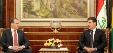 Nêçîrvan Barzanî û McGurk rewşa Kurdistanê û yekkirina Pêşmerge gotûbêj kirin