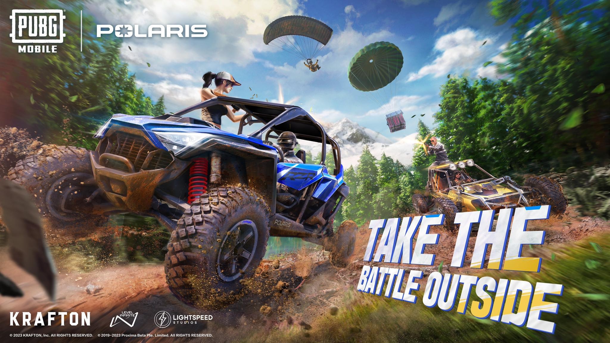 PUBG MOBILEهاوبەشی لەگەڵ کۆمپانیای Polaris دەکات