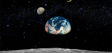 دوو مانگ بە دەوری زەویدا