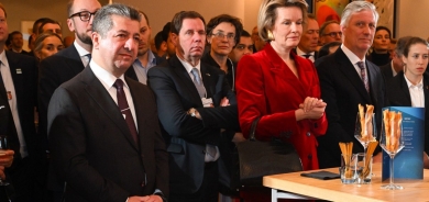 Prime Minister Masrour Barzani discusses developments in Kurdistan with King and Queen of Belgium