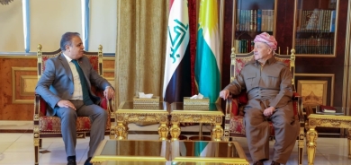 الرئيس بارزاني يستقبل وفداً من مجلس الجامعات الدولي