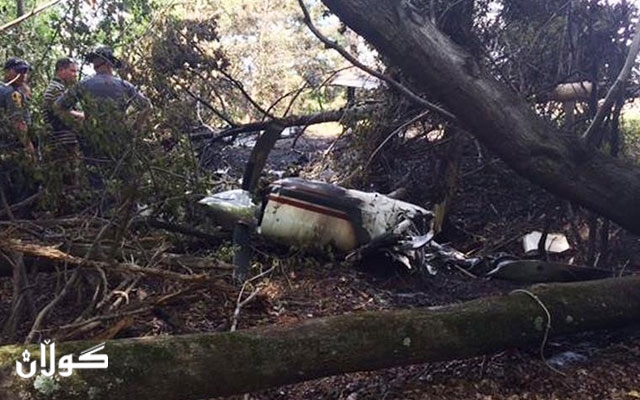 بەهۆی کەوتنەخوارەوەی فڕۆکەیەکی بچووک لە مەکسیک ٢ كەس گیانیان لەدەستدا