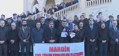 61 saziyên sivîl êrîşa li Mêrdînê şermezar kirin