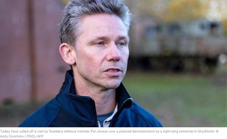 Turkey cancels Sweden minister visit over planned protest