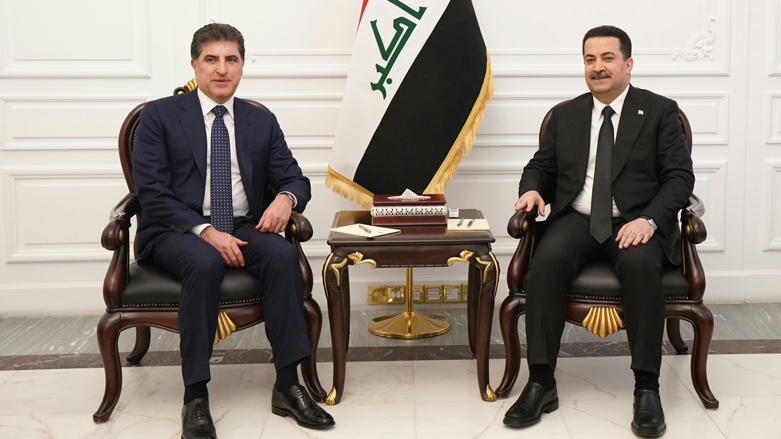 نيجيرفان بارزاني يبحث مع السوداني تعزيز التنسيق والتعاون بين أربيل وبغداد