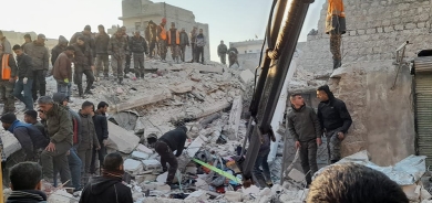 Şêx Meqsûd.. Termên 14 kesan ji bin avahiya hilweşyayî hatin derxistin