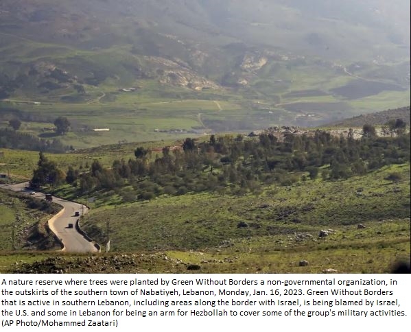 Lebanese environmental group accused of being Hezbollah arm
