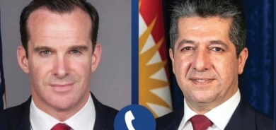 مسرور بارزاني وماكغورك يناقشان قرار المحكمة الاتحادية الأخير والمشاكل العالقة بين أربيل وبغداد