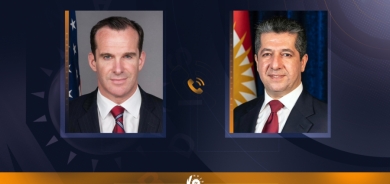 Brett McGurk telefûna Serokwezîrê Kurdistanê kir