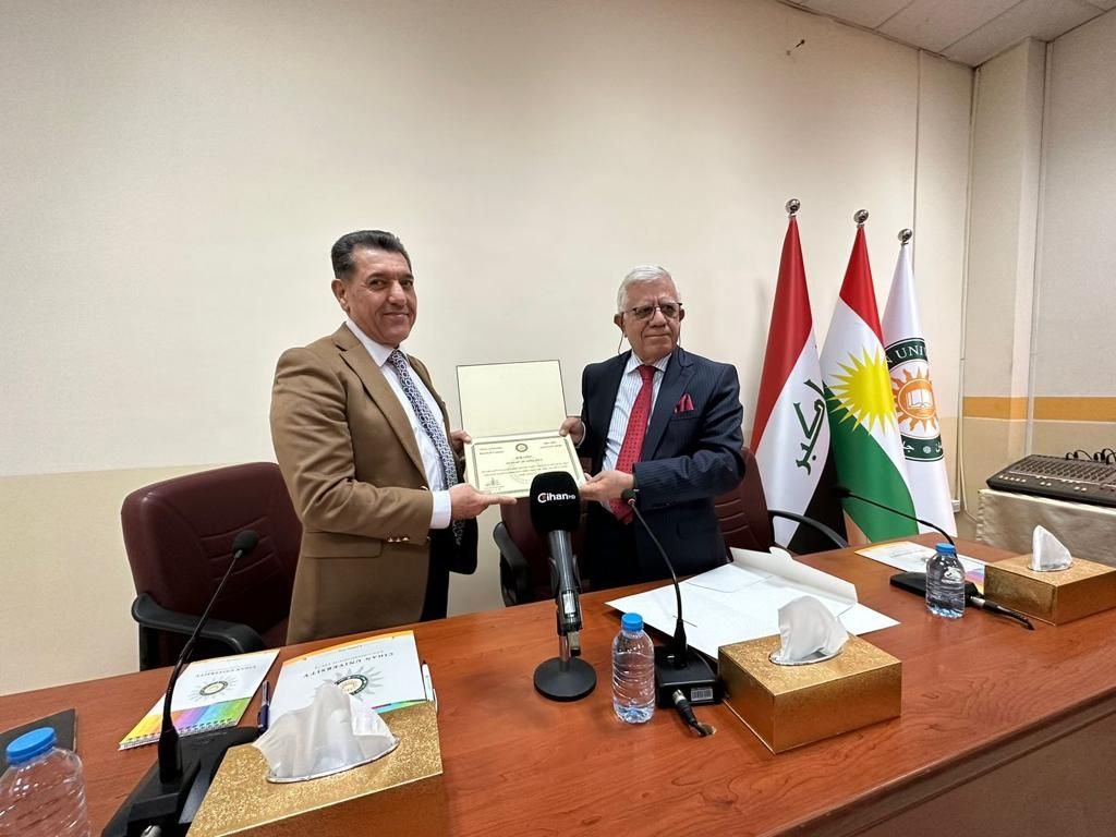 کار و پرۆژەکانى سه‌رۆكی زانكۆی جیهان بەرز نرخێندرا