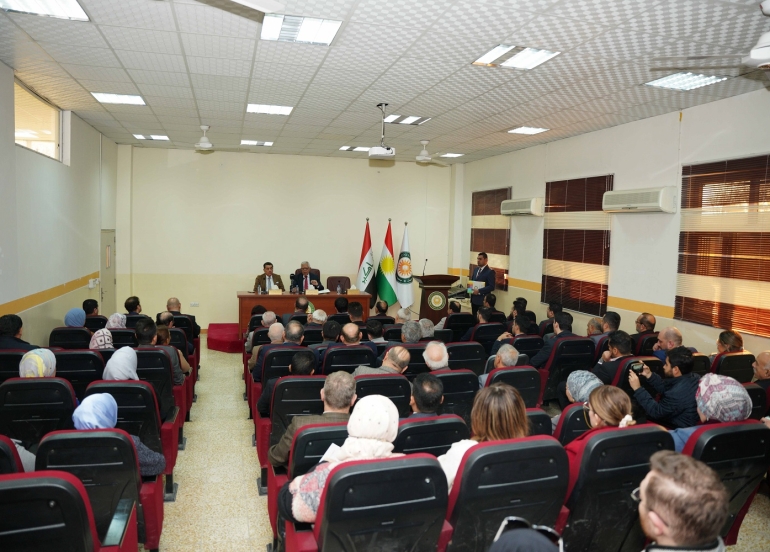 کار و پرۆژەکانى سه‌رۆكی زانكۆی جیهان بەرز نرخێندرا