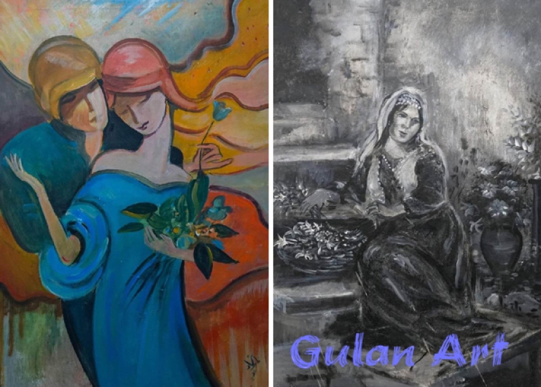 لە سلێمانی پێشانگەیەکی تایبەتی هونەرمەند ناشاد کرایەوە