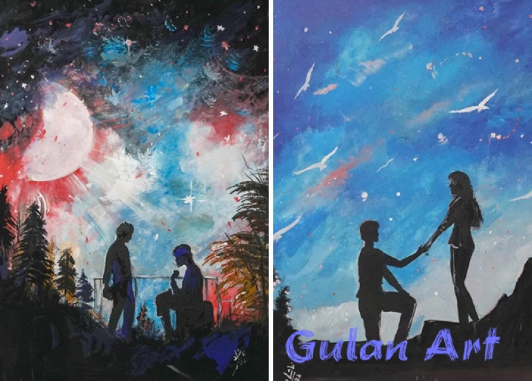 لە سلێمانی پێشانگەیەکی تایبەتی هونەرمەند ناشاد کرایەوە