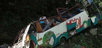 بەهۆی وەرگەڕانی پاسێک لە وڵاتی پیرۆ ٢٥ کەس گیانیان لەدەستدا