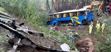 پاسێک لە پاکستان وەرگەڕا و بەهۆیەوە ٤٤ کەس گیانیان لەدەستدا