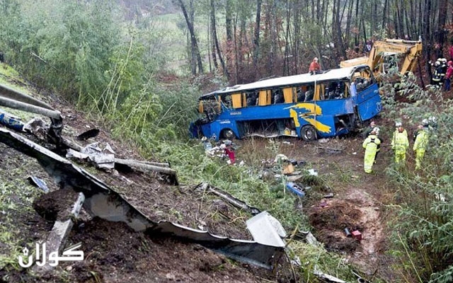 پاسێک لە پاکستان وەرگەڕا و بەهۆیەوە ٤٤ کەس گیانیان لەدەستدا