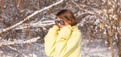 كە چوویتە ناو بەفر پێــــست و چاوەكانت بپارێزە!