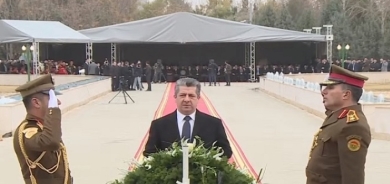 بحضور رئيس حكومة إقليم كوردستان إحياء مراسم السنوية الـ 19 لفاجعة 1 شباط في العاصمة اربيل