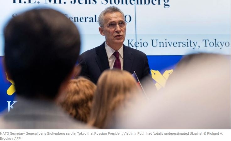 NATO chief hails Japan plans to expand defence spending